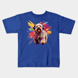 Havanese Disco Groover: Paw-ty on the Dance Floor Kids T-Shirt